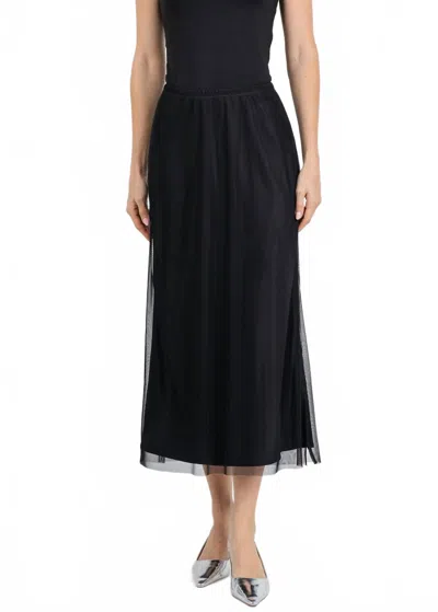 Margittes Melinda Tulle Skirt In Black