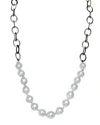 Margo Morrison Silver Pearl Necklace