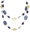 Margo Morrison Vermeil Gemstone Necklace