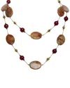 Margo Morrison Vermeil Gemstone Necklace