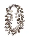 MARGO MORRISON WOMEN'S FACETED OVAL SMOKY QUARTZ BRACELET IN BROWN