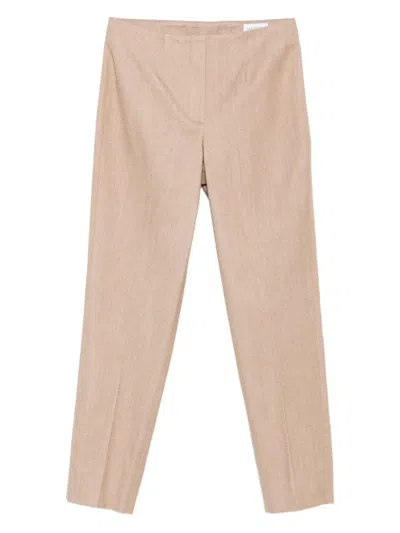 Margon Metamorfosi Cropped Trousers In Neutral
