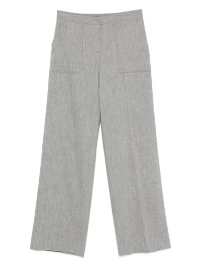 Margon Metamorfosi Pocket-detailed Pants In Gray