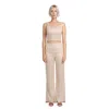 Margot Vii White W Pants In Neutral