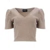 Margot Vii Women's Brown Baby Top In Brown