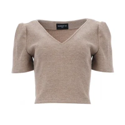 Margot Vii Women's Brown Baby Top