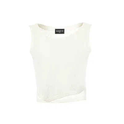 Margot Vii Women's Gold Sun White Top