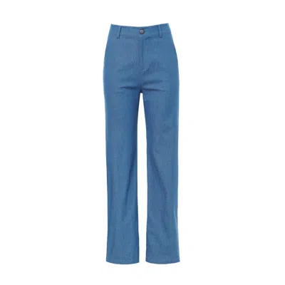 Margot Vii Women's St Tropez Trousers - Blue