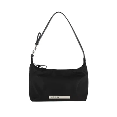 Marhen.j Women's Amely Nylon Hobo Bag - Black