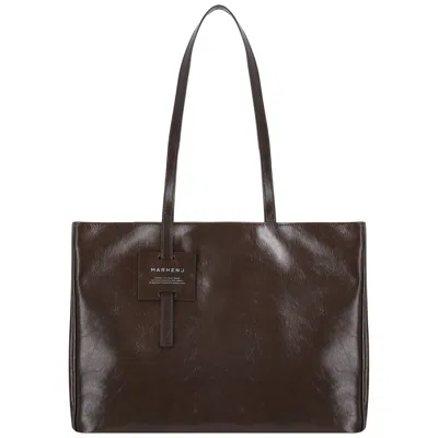 Marhen.j Women's Anna - Vegan Leather - Brown