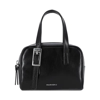 Marhen.j Women's Bellina - Vegan Leather - Black