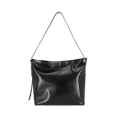 Marhen.j Women's Black Nia Vegan Leather Shoulder Bag