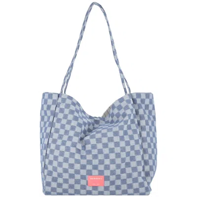 Marhen.j Women's Blue Damoa - Denim