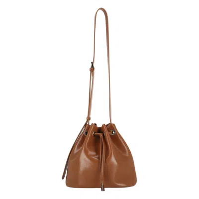 Marhen.j Women's Brown Dangle - Vegan Leather - Cinnamon