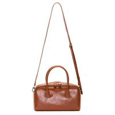 Marhen.j Women's Brown Lara Small Three-way Vegan Leather Shoulder Bag - Cinnamon