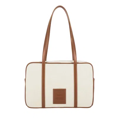 Marhen.j Women's Brown Voyage Square Canvas Camel