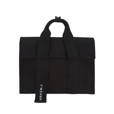Marhen.j Women's Canvas Tote Bag - Roy - All Black