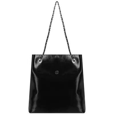Marhen.j Women's Della - Vegan Leather - Black