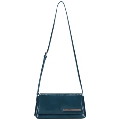 Marhen.j Women's Elina - Vegan Leather - Blue