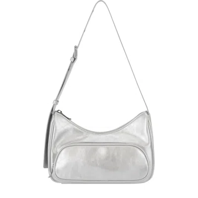 Marhen.j Women's Ellen - Vegan Leather - Silver