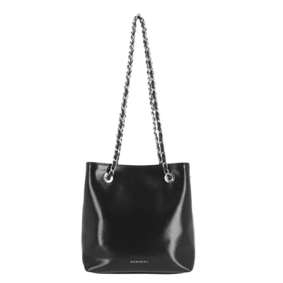 Marhen.j Women's Giselle - Vegan Leather - Black