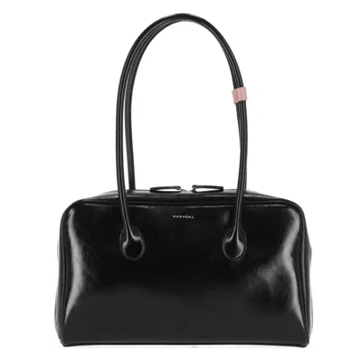 Marhen.j Women's Lara - Vegan Leather - Black
