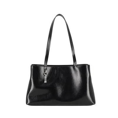 Marhen.j Women's Lomi L - Vegan Leather - Black