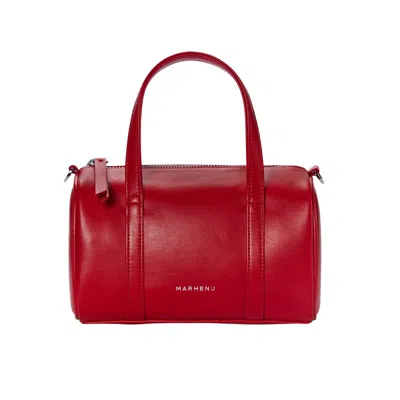 Marhen.j Women's  Apple Leather Crossbody Bag - Bella Mini - Mela Red