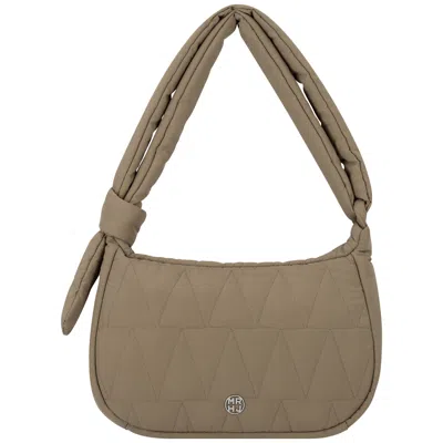 Marhen.j Women's Neutrals Maro Mini Q  - Recycled Nylon - Taupe