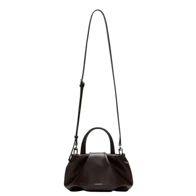 Marhen.j Women's Puff Mini Crossbody Bag - Chocolate Brown