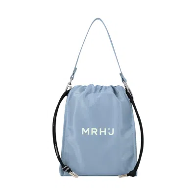 Marhen.j Women's Recycled Nylon Mini Cross Bag - Toasti - Sky Blue