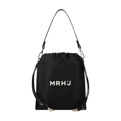 Marhen.j Women's Recycled Nylon Mini Cross Bag - Toasti - All Black