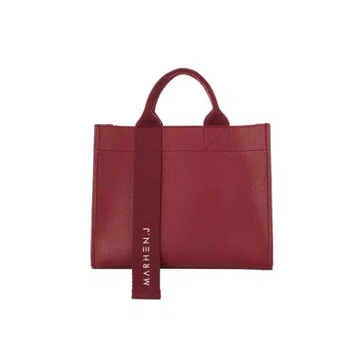 Marhen.j Women's Red Cindy - Vegan Leather - Burgundy