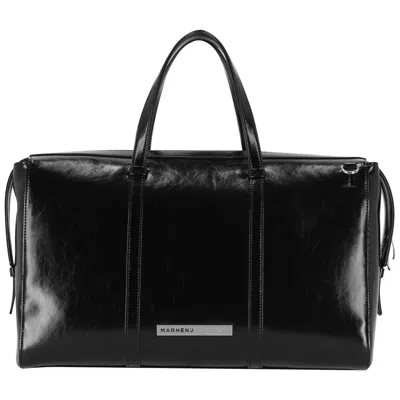 Marhen.j Women's Ricardo - Vegan Leather - Black