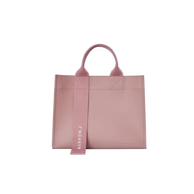 Marhen.j Women's Rose Gold Cindy - Vegan Leather - Indi Pink