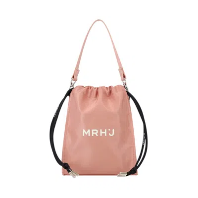 Marhen.j Women's Rose Gold Recycled Nylon Mini Cross Bag - Toasti - Indi Pink