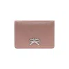 Marhen.j Women's Rose Gold Ribbon Wallet Rose Pink