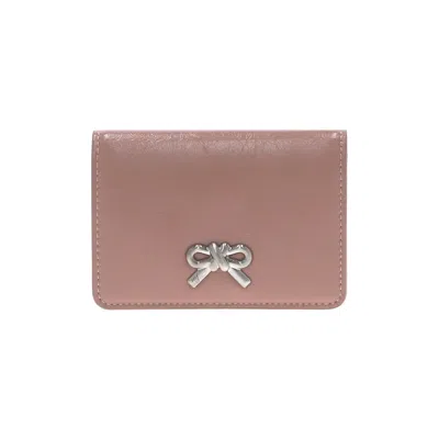 Marhen.j Women's Rose Gold Ribbon Wallet Rose Pink