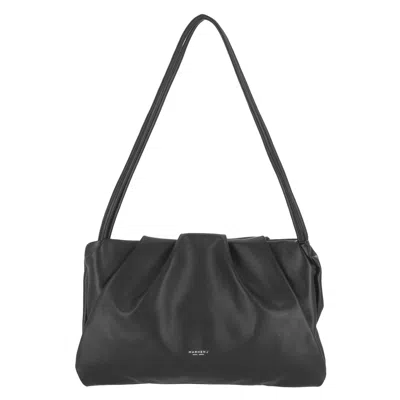 Marhen.j Women's Sabrina - Vegan Leather - Black - Actress Kim Sohyun's Pick