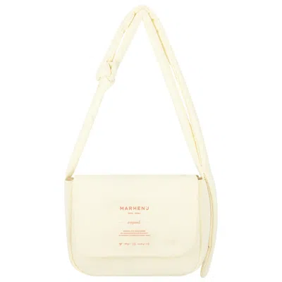 Marhen.j Women's White Air Small - Recycled Nylon - Butter