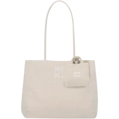 Marhen.j Women's White Kyla L + Kaya Pocket - Cotton - Beige