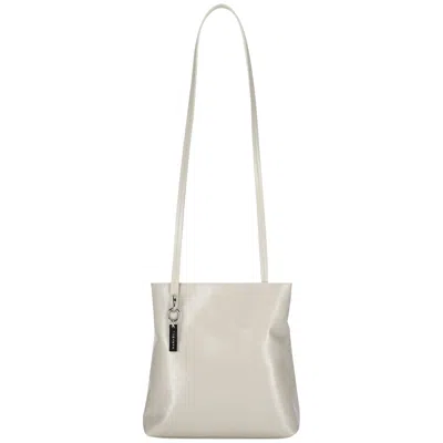 Marhen.j Women's White Lome - Vegan Leather - Oatmeal