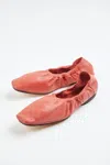Mari Giudicelli Travel Ballerina In Coral In Pink