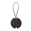 Maria Aristidou Black / Red Play Bag Charm - Black, Red In Black/red