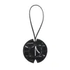 Maria Aristidou Black / White Play Bag Charm - Black, White In Black/white