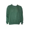 Maria Aristidou Forrest Green Oversized Sweatshirt In Green