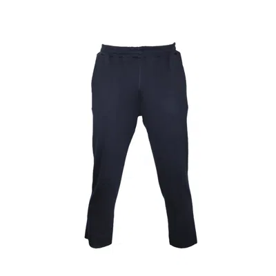 Maria Aristidou Men's Atlas Engraving Blue Trousers