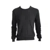 Maria Aristidou Men's Black Engraving Sweater In Black