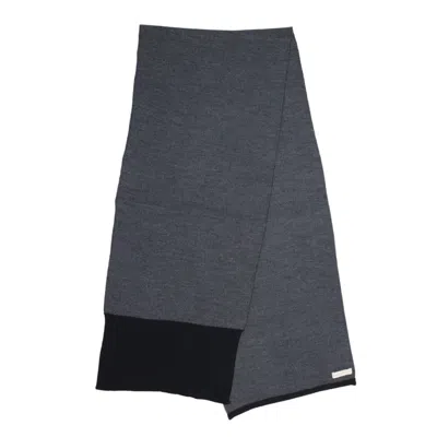 Maria Aristidou Men's Black / Grey Teklos Unisex Scarf - Black, Grey In Black/grey