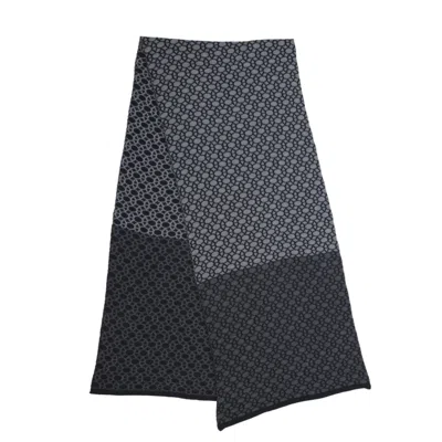 Maria Aristidou Men's Black / Grey Zenon Unisex Scarf - Black, Grey In Black/grey